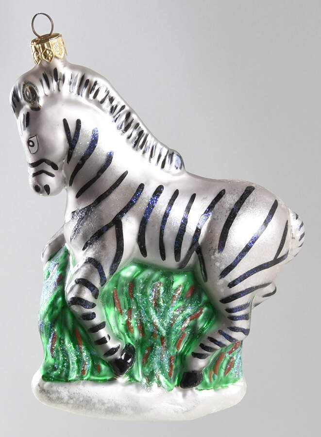 Animals Zebra - No Box by Christopher Radko-1