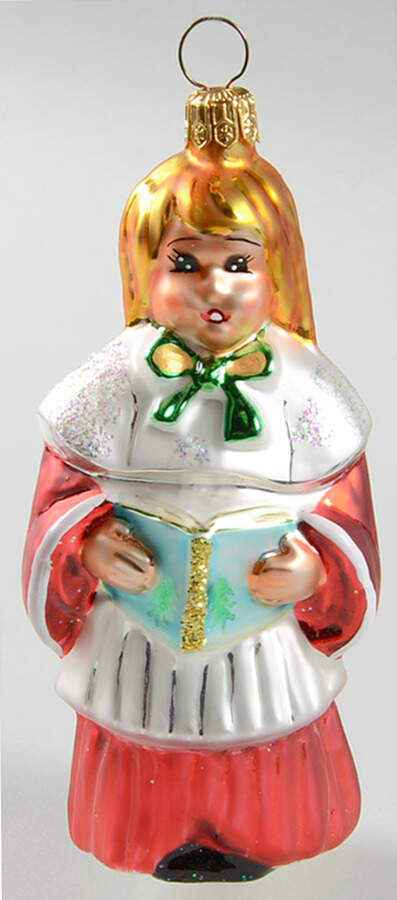 Religious Sing We Now-Girl - No Box by Christopher Radko-1