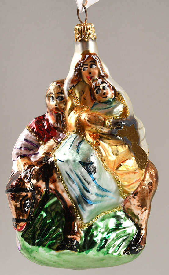 Religious Flight To Egypt - No Box by Christopher Radko-1