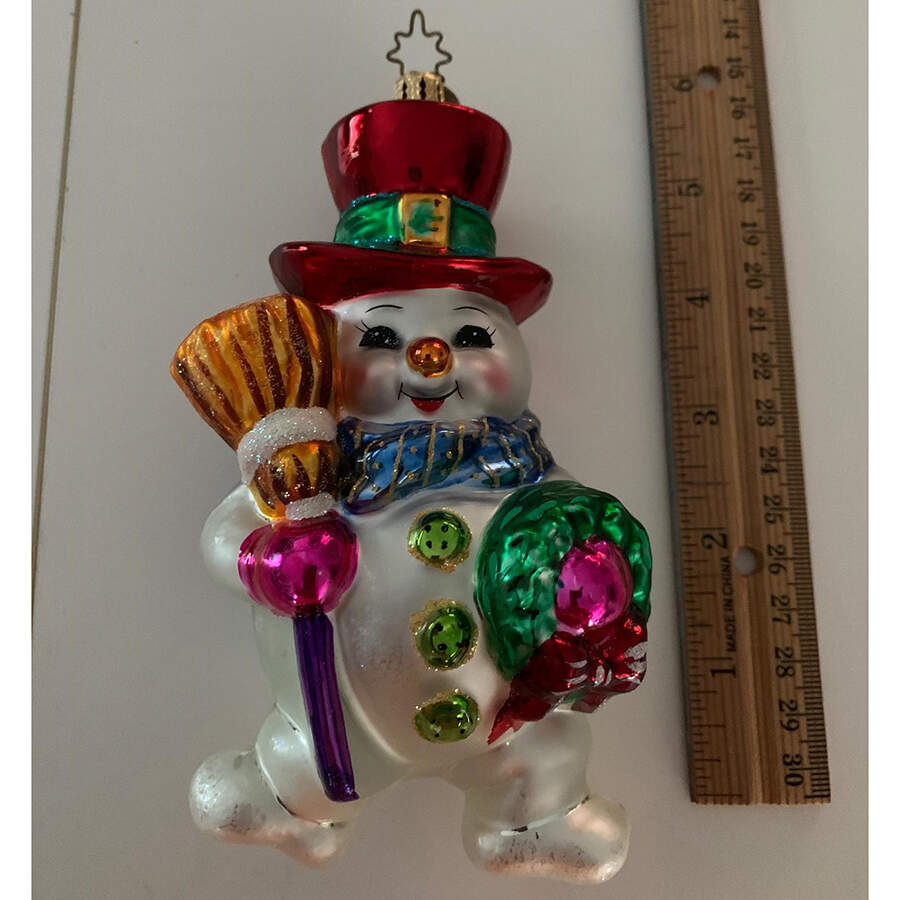 Snowmen Snow Steppin' - No Box by Christopher Radko-1