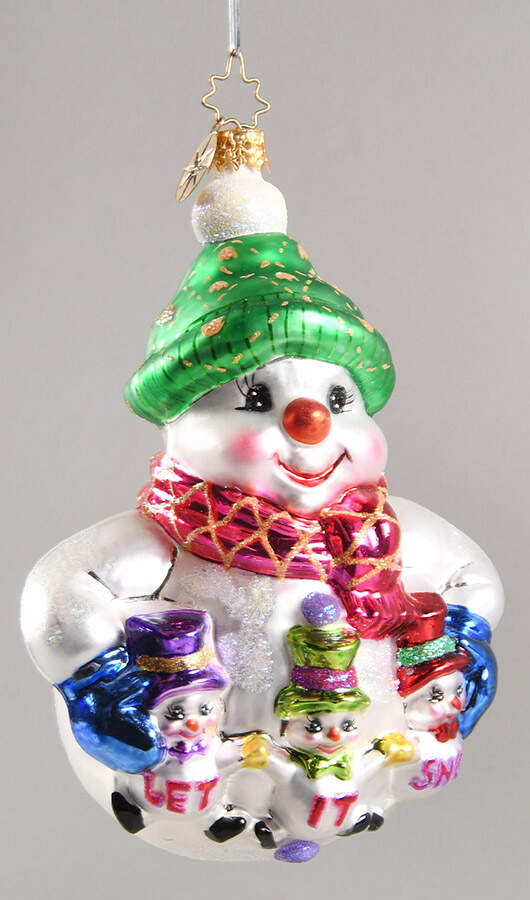 Snowmen Let It Snowman - No Box by Christopher Radko-1