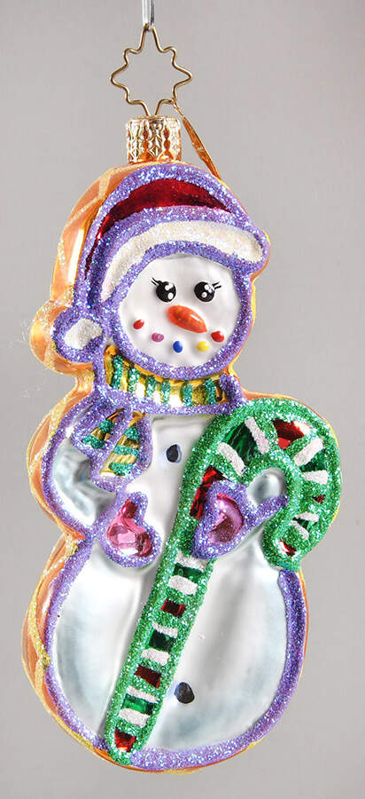 Snowmen Icy Frosting - No Box by Christopher Radko-1