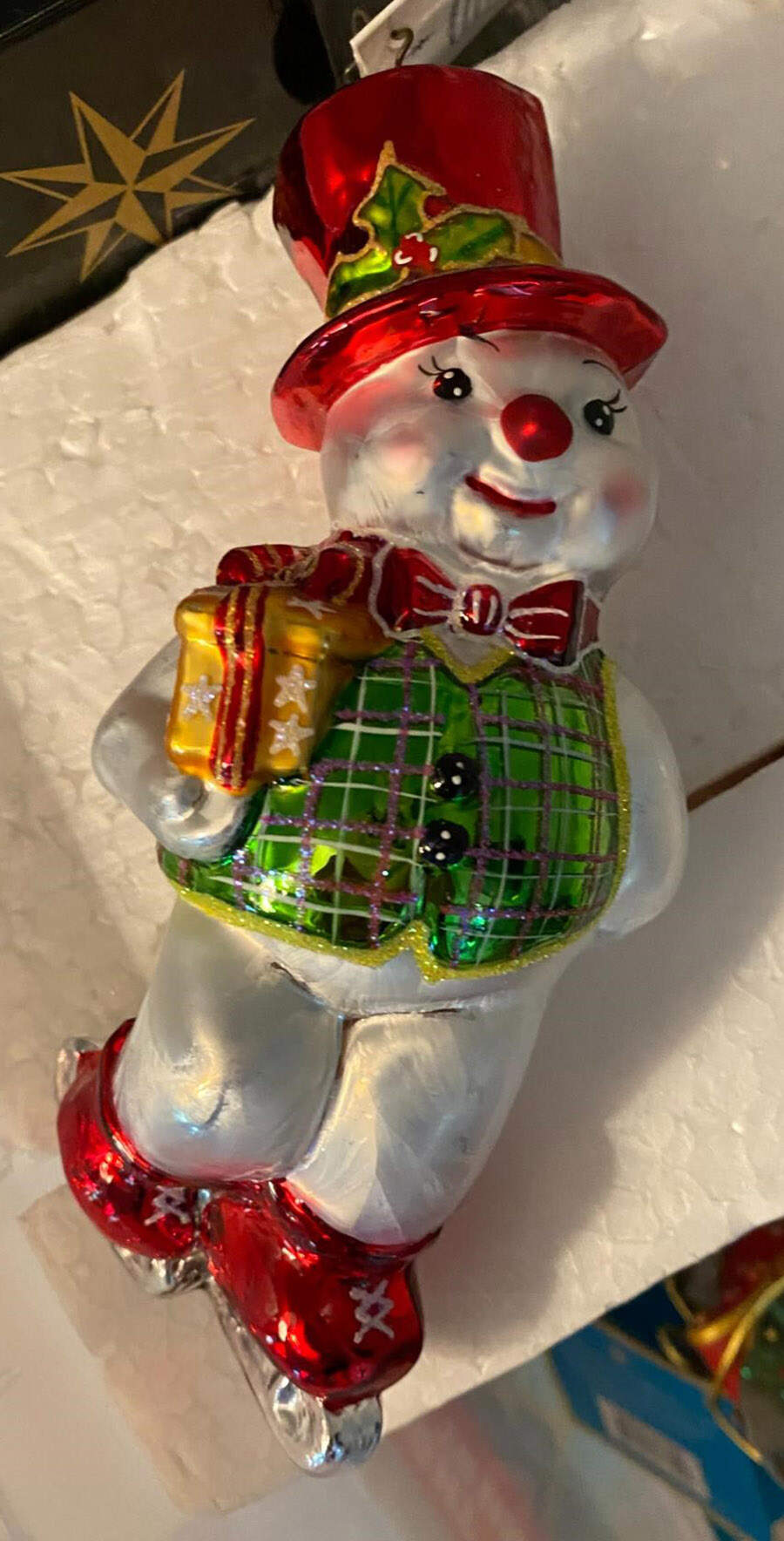 Snowmen Skater Dater - No Box by Christopher Radko-1