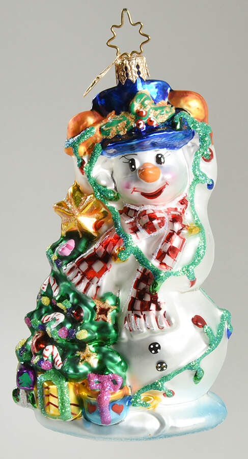 Snowmen Tangled Tidings - No Box by Christopher Radko-1