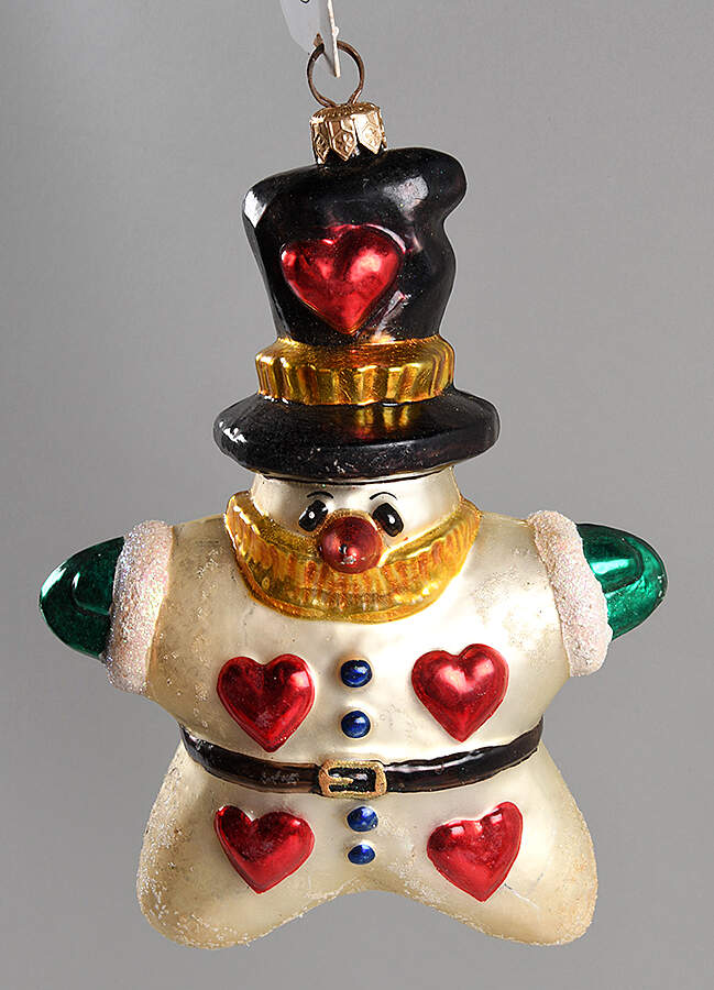Snowmen Hearts Four You - No Box by Christopher Radko-1
