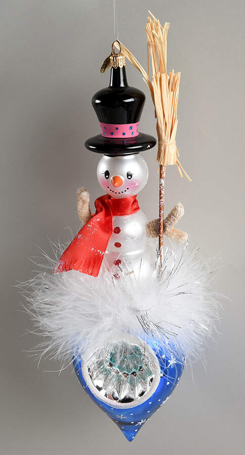 Reflectors (Figural) Snow Drop Reflections - No Box by Christopher Radko-1