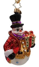 Snowmen Dapper Dan - No Box by Christopher Radko-1