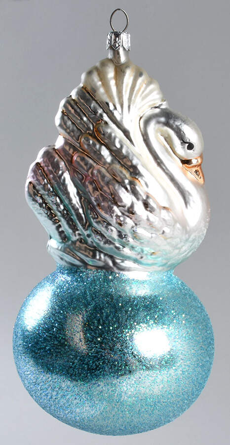 Birds Swan Lake - No Box by Christopher Radko-1