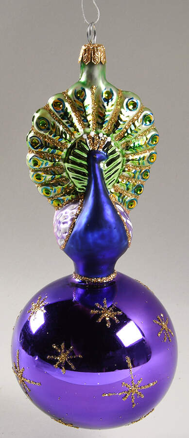 Birds Celestial Peacock - No Box by Christopher Radko-1