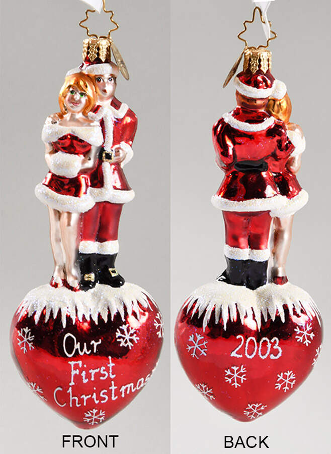 Our First Christmas Ornament Our First Christmas-2003 - No Box by Christopher Radko-1