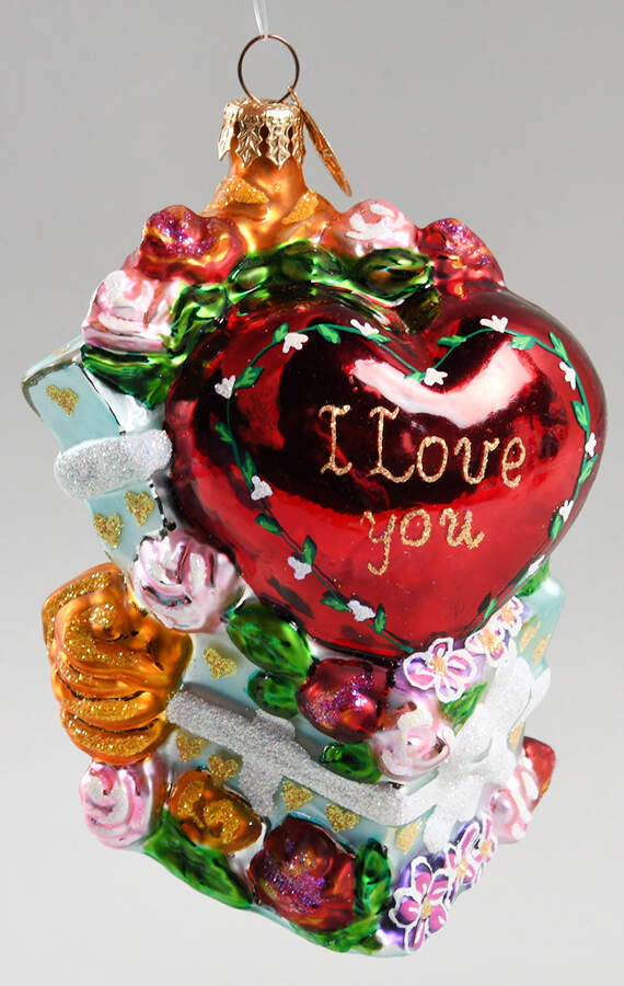 Love & Romance Gift Of Love - No Box by Christopher Radko-1