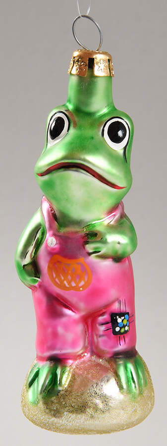 Reptiles & Amphibians Froggy Child-Red - No Box by Christopher Radko-1