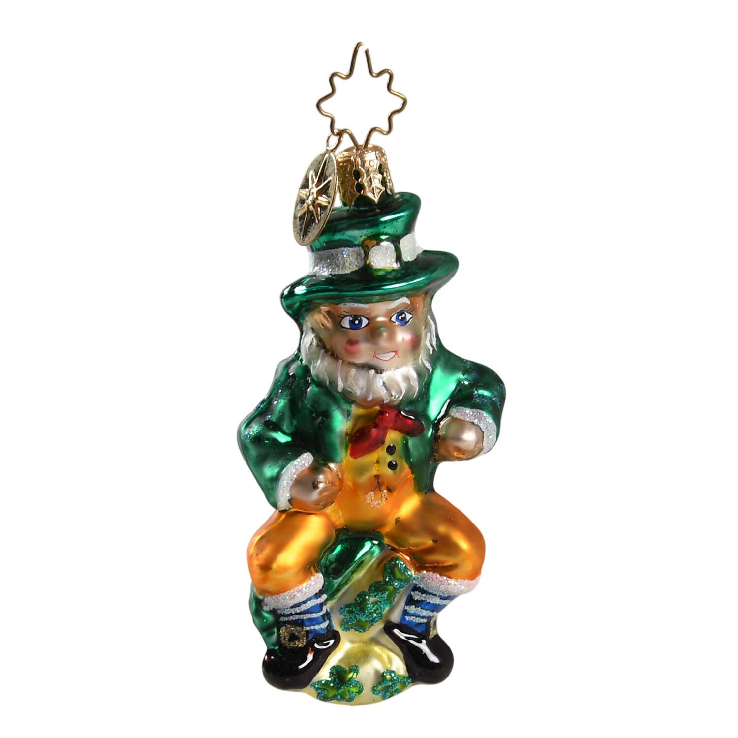 Irish Shamrock 'N' Roll-Dancing - No Box by Christopher Radko-1