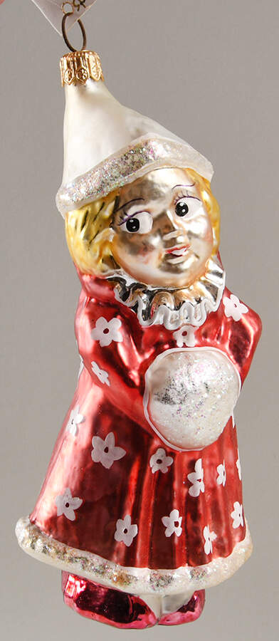 Children & Babies Sweethearts-Girl With Muff - No Box by Christopher Radko-1