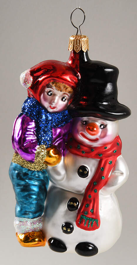 Children & Babies Snow Buddies-Boy - No Box by Christopher Radko-1