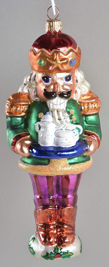 Nutcrackers Tea Time Crackers-Teapot - No Box by Christopher Radko-1