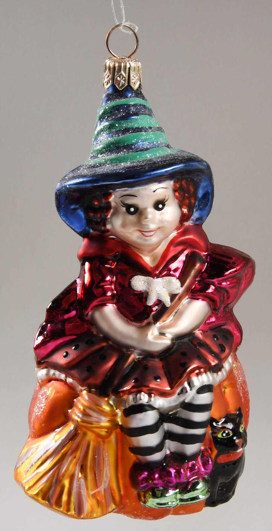 Halloween Petite Sit A Spell - No Box by Christopher Radko-1
