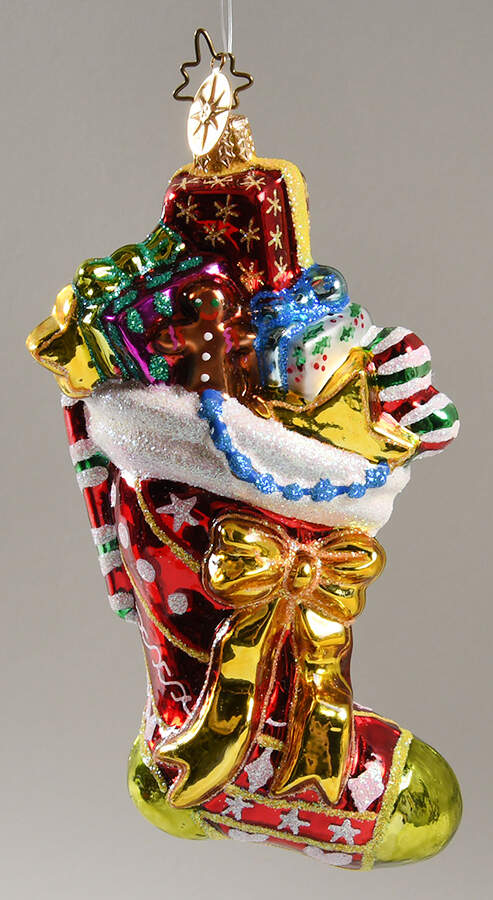 Stockings Looty Booty - No Box by Christopher Radko-1