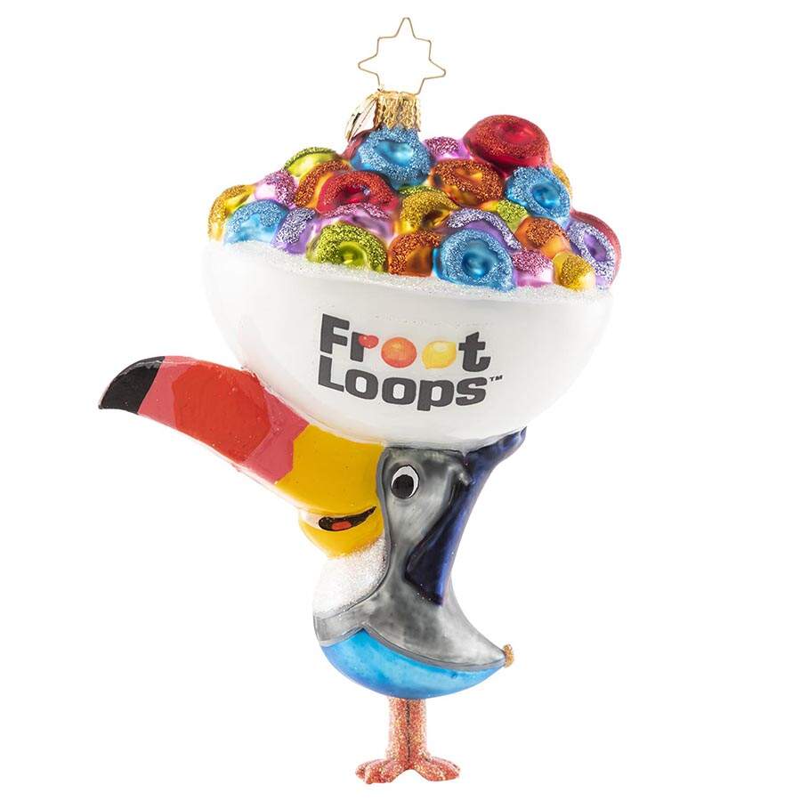 Kellogg's Follow Your Nose! -Fruit Loops - No Box by Christopher Radko-1