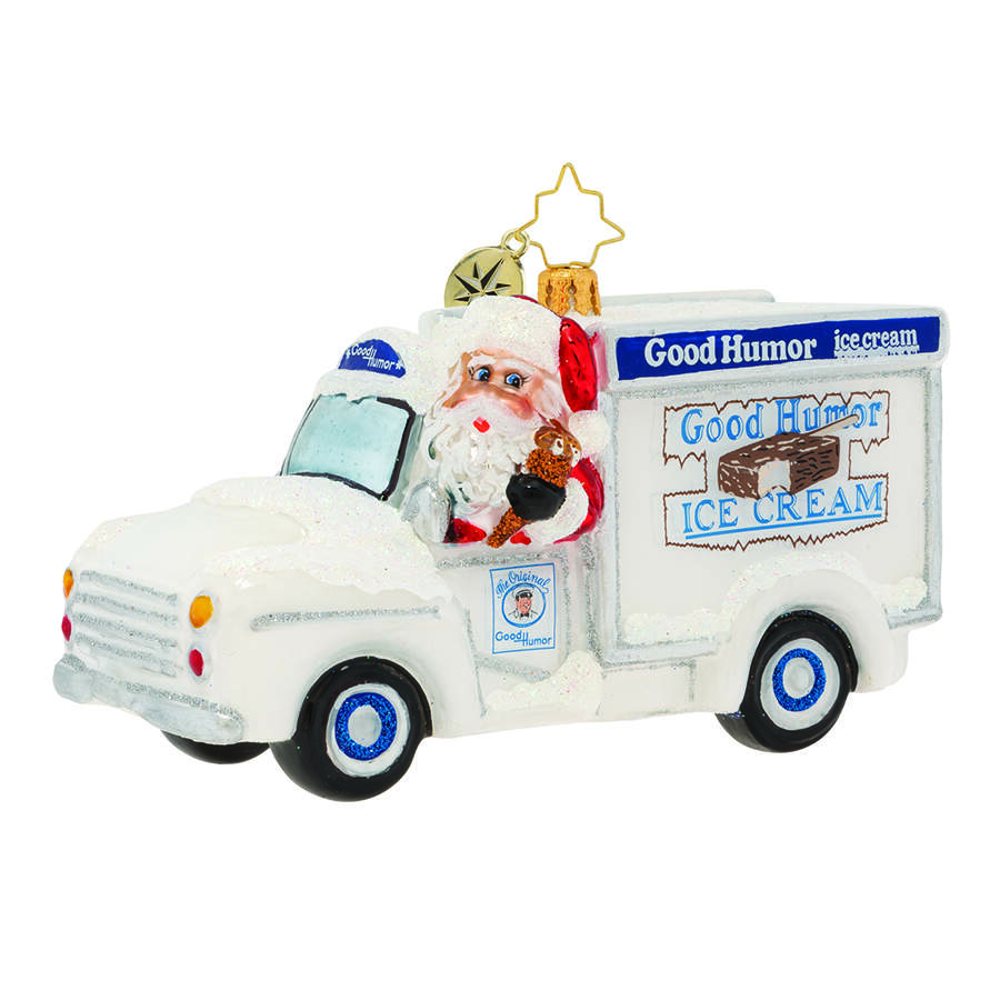 Good Humor (Ice Cream) Santa Has Great Taste! - No Box by Christopher Radko-1