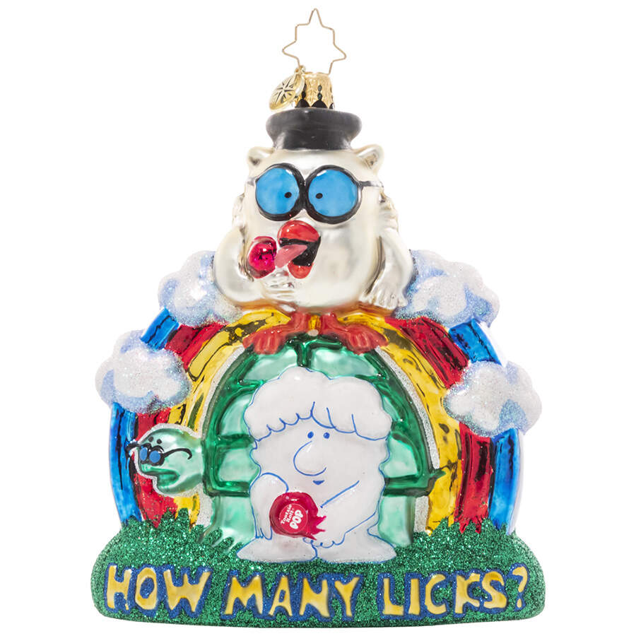 Tootsie Roll The Tootsie Pop Test-How Many Licks? - No Box by Christopher Radko-1