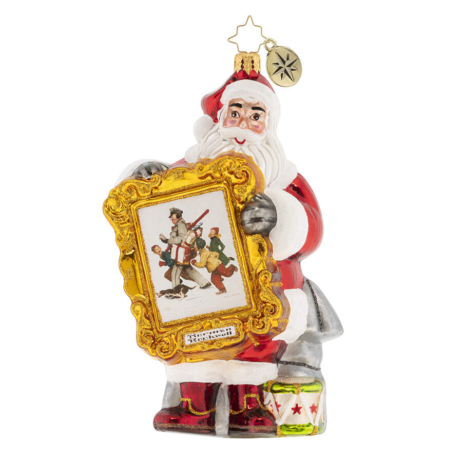 Norman Rockwell A Rockwell Christmas! - No Box by Christopher Radko-1
