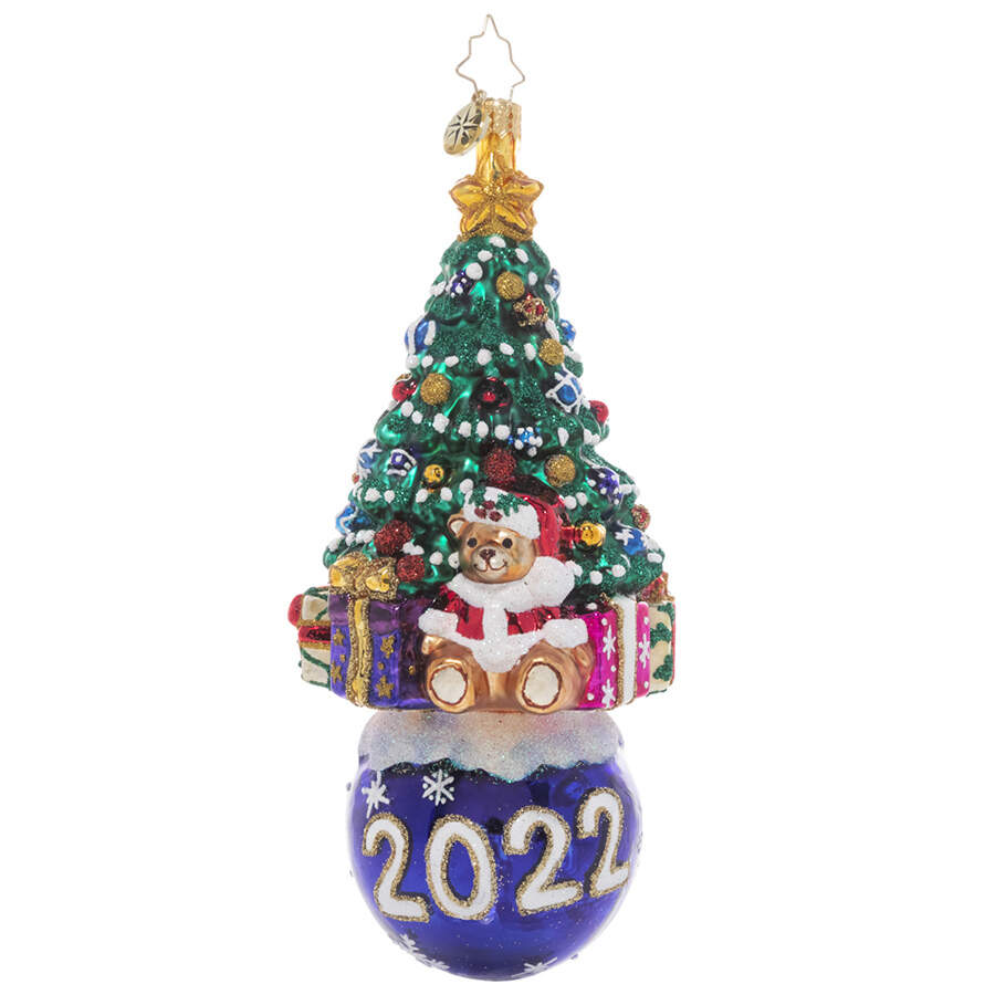 2022 Dated Ornaments Classic Christmas - No Box by Christopher Radko-1