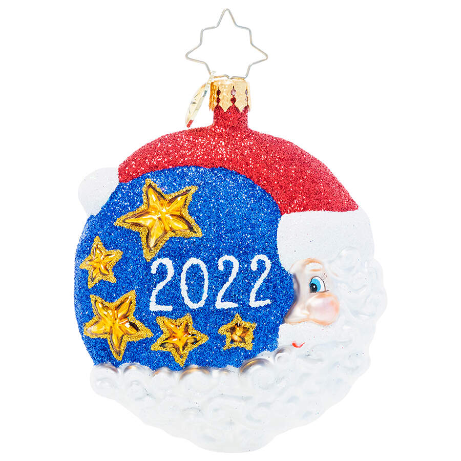 2022 Dated Ornaments The First Star I See Tonight Gem - No Box by Christopher Radko-1