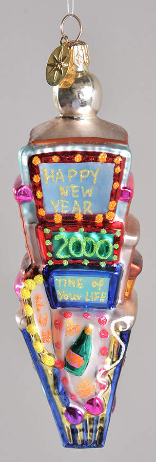New Year's Dated Annuals Count Down Jr 2000 - No Box by Christopher Radko-1