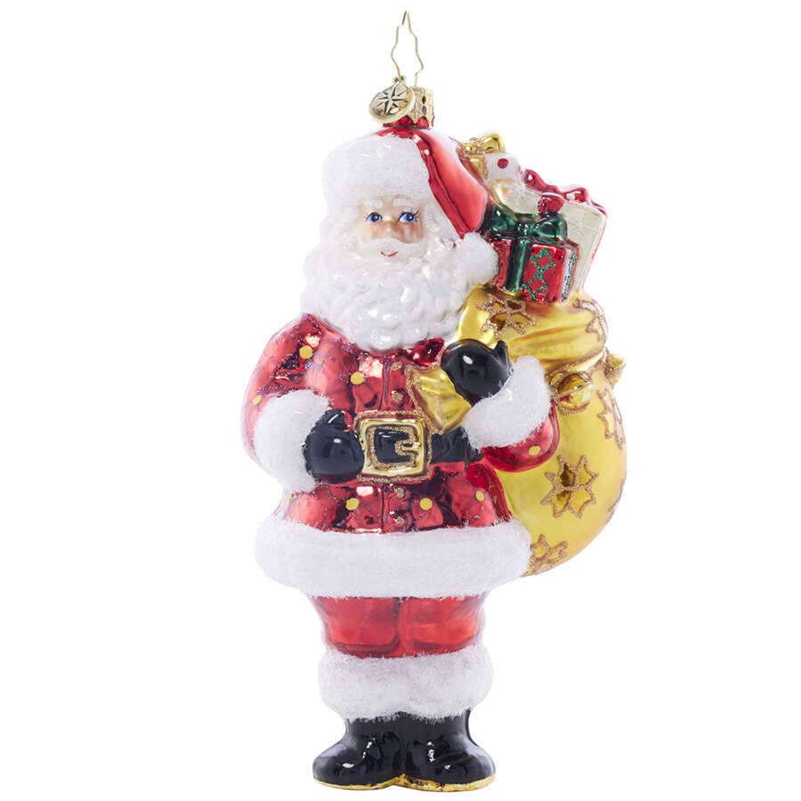 Designer for a Day Santa's Merry Delivery - No Box by Christopher Radko-1