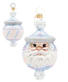 Designer for a Day Charming Chimes Claus - No Box by Christopher Radko-1