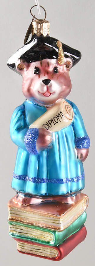 School Days Ornament Bearly Made It - No Box by Christopher Radko-1