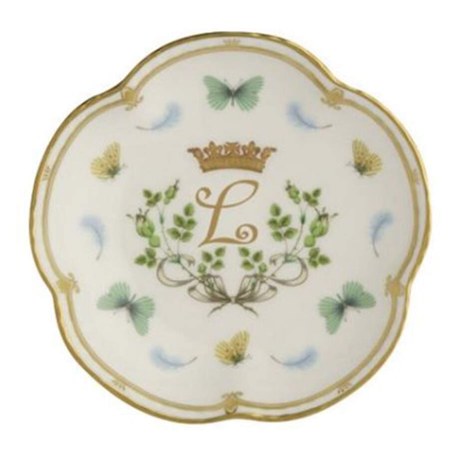 Royal Baby-Prince Louis Prince Louis 5 Petal Tray - With Box by Royal Crown Derby-1