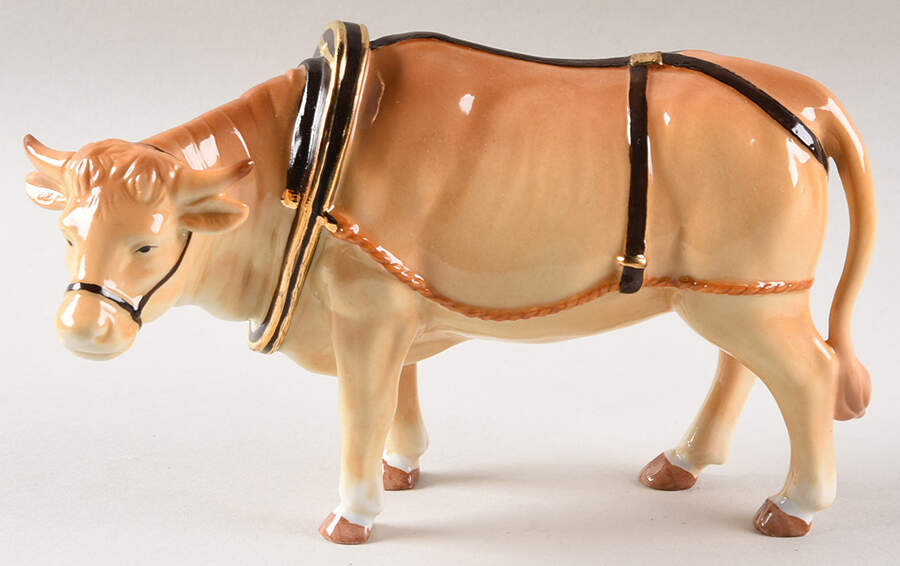 Holiday Traditions Nativity Oxen - Boxed by Royal Doulton-1