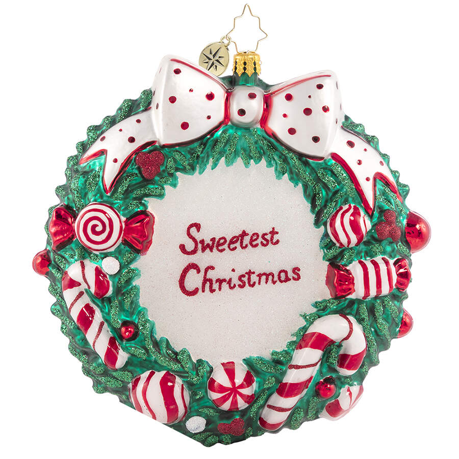2021 Dated Ornaments Candy Cane Delight 2021 - No Box by Christopher Radko-1