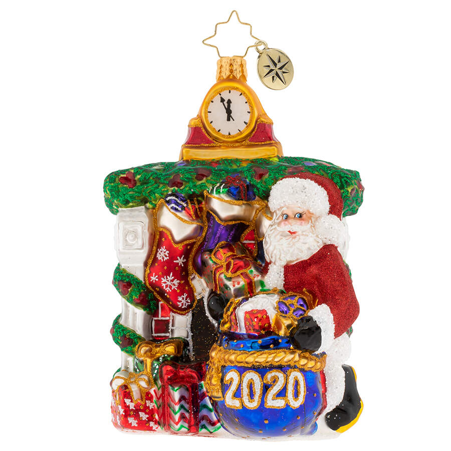 2020 Dated Ornaments Unpacking The Holidays! - No Box by Christopher Radko-1