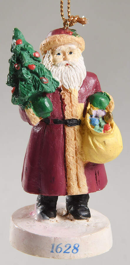 Santa Through the Ages 1628-Santa - Boxed by Russ Berrie-1