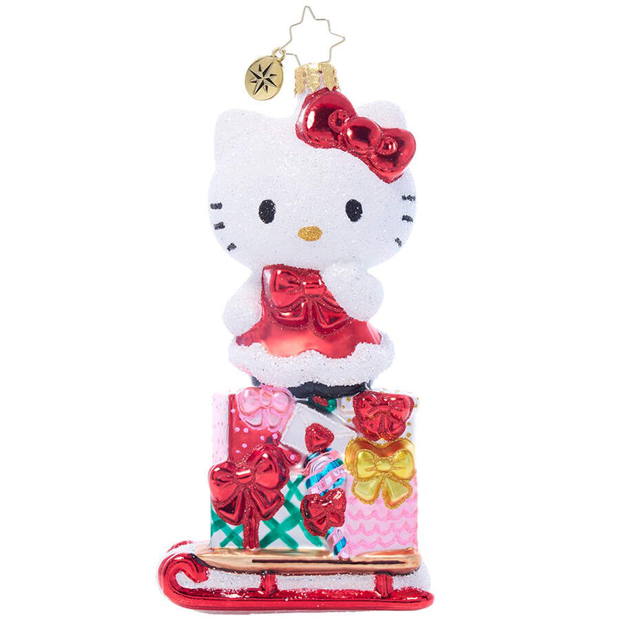 Hello Kitty Happy Holidays From Hello Kitty - No Box by Christopher Radko-1