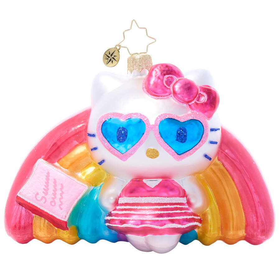 Hello Kitty Hello Kitty Pool Party - No Box by Christopher Radko-1