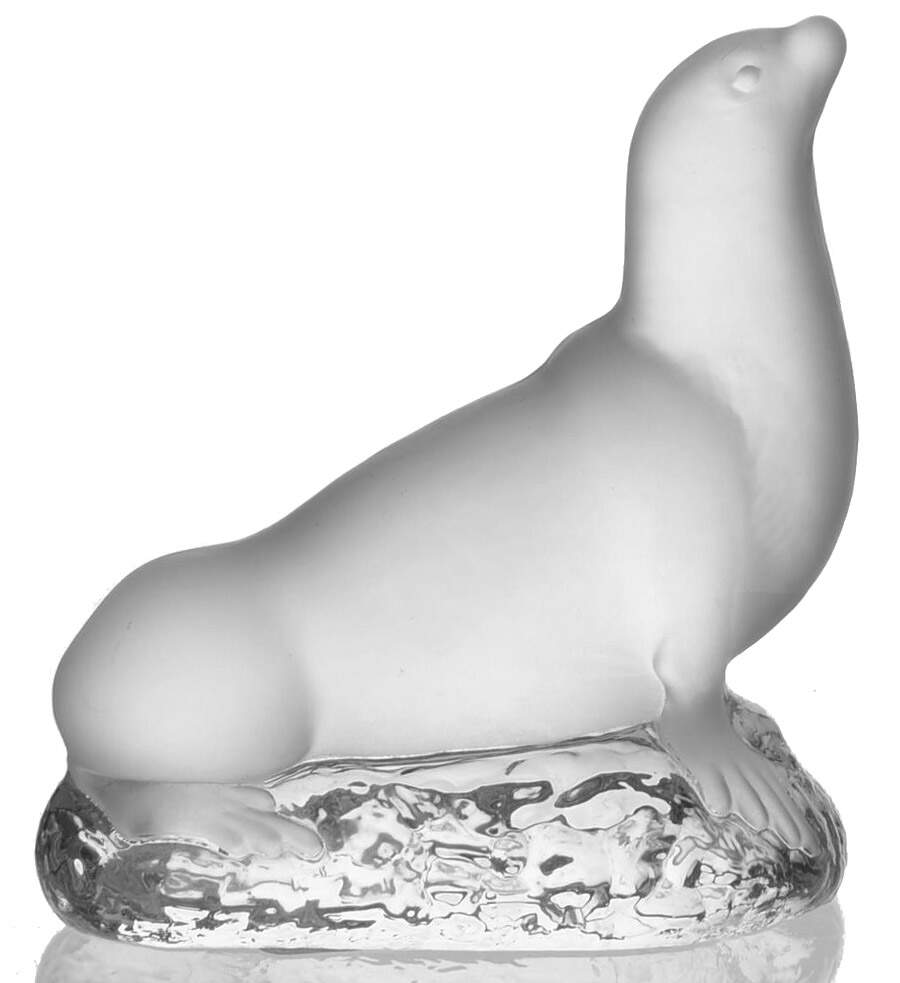 Reijmyre Art Glass Figurines Seal - No Box by Reijmyre-1