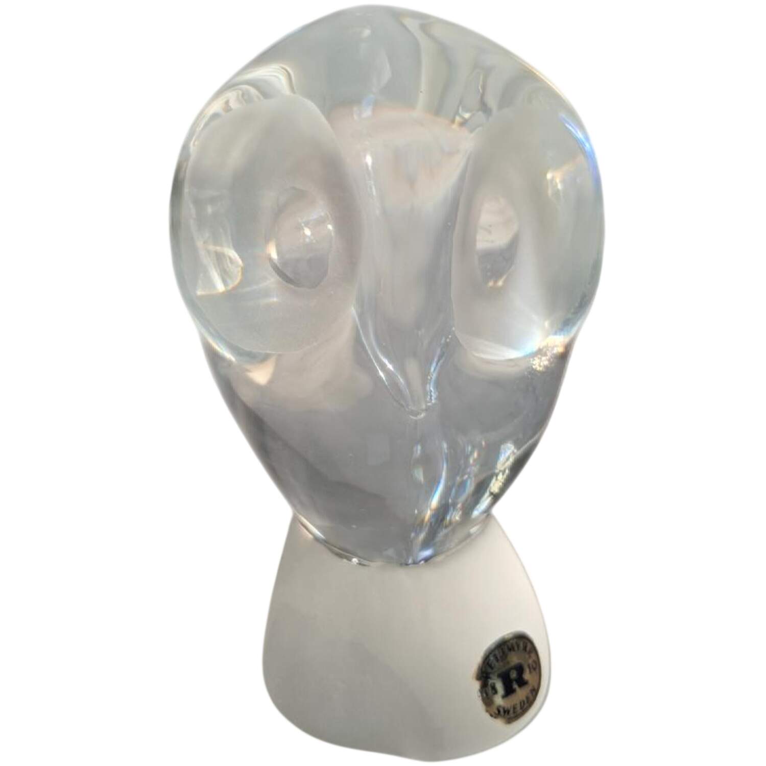 Reijmyre Art Glass Figurines Owl - No Box by Reijmyre-1