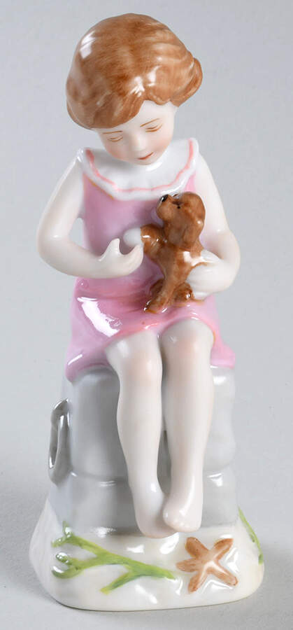 Days of the Week #4 Wednesday Girl - Boxed by Royal Worcester-1