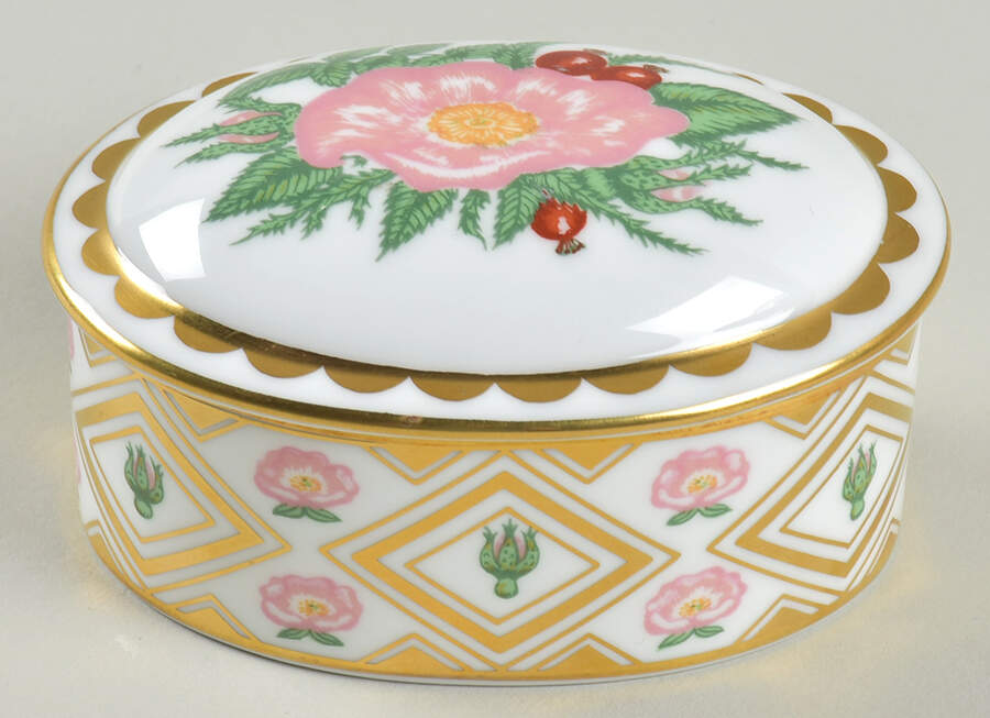 Floral Collection Wild Rose - Extra Large  - No Box by Royal Crown Derby-1