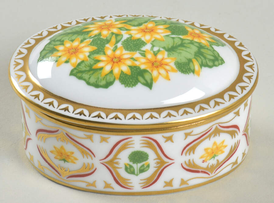 Floral Collection Celandine - Large - No Box by Royal Crown Derby-1