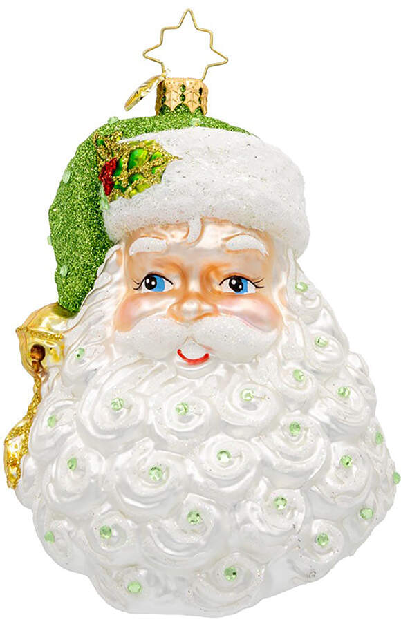 Birthstone Santa Birth Stone Santa August - No Box by Christopher Radko-1
