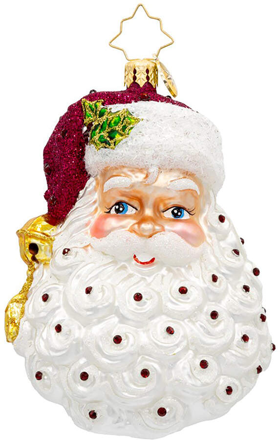 Birthstone Santa Birth Stone Santa January - No Box by Christopher Radko-1