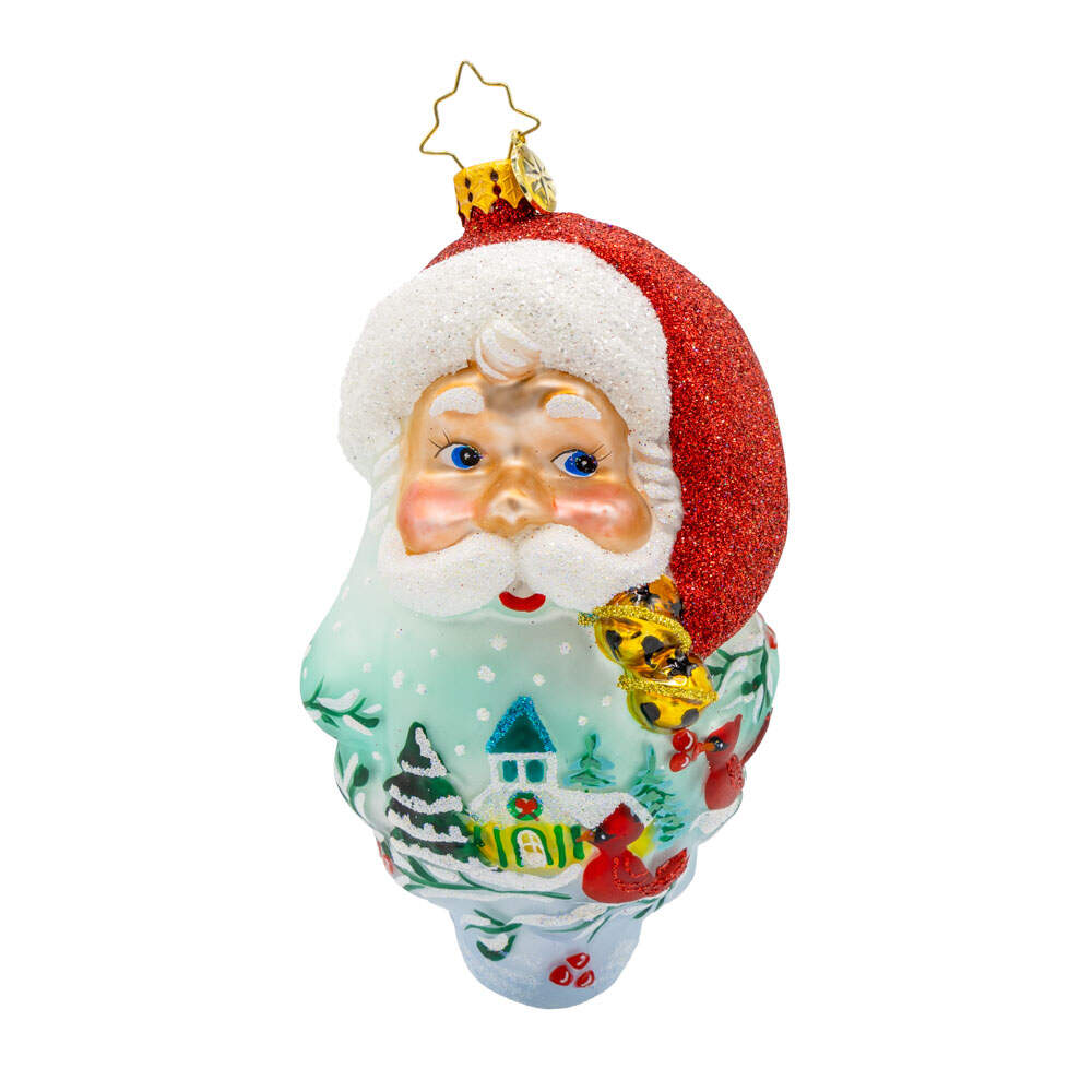 Ornament of the Month 2025 St. Nick's Winter Tale - No Box by Christopher Radko-1