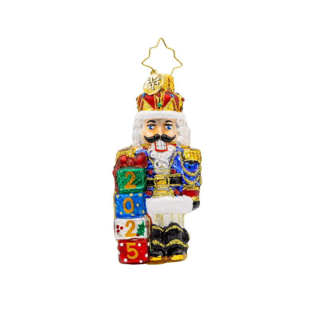 2025 Dated Ornaments Royal Gift Guardian 2025-Gem - No Box by Christopher Radko-1