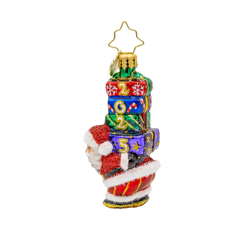 2025 Dated Ornaments Gifts Galore For 2025-Gem - No Box by Christopher Radko-1