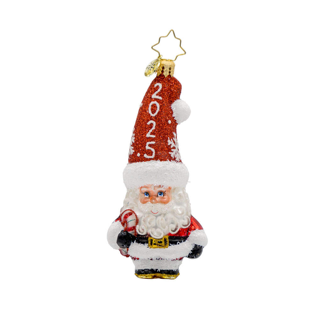 2025 Dated Ornaments 2025 St. Nick's Sparkling Countdown - No Box by Christopher Radko-1